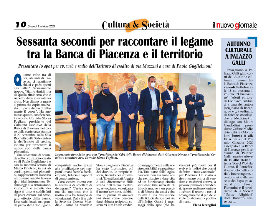 il nuovo giornale, 7.10.'21