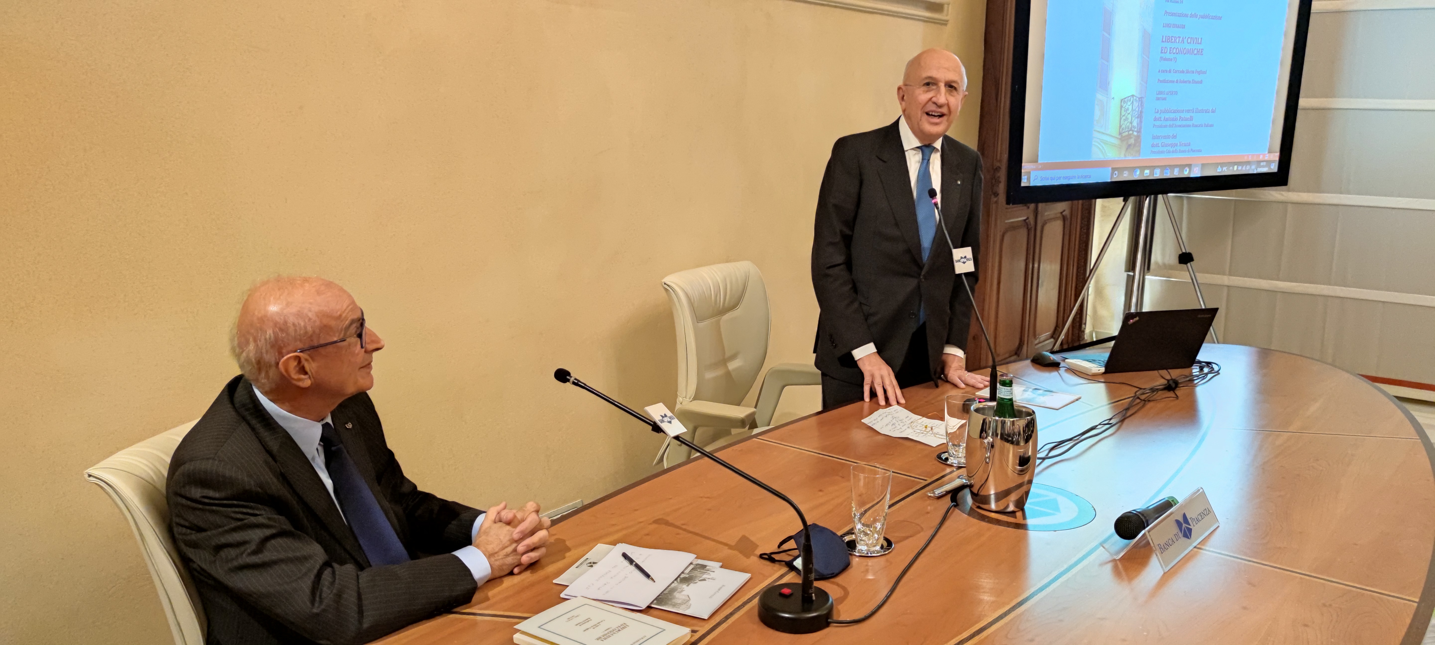 «OGGI LUIGI EINAUDI SAREBBE MOLTO CRITICO VERSO TASSE CHE COLPISCONO LE IMPRESE PIU' DEBOLI»