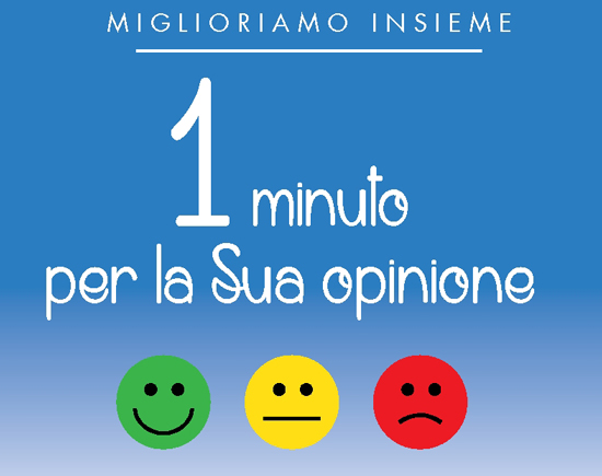 Iniziativa 1 minuto per la sua opinione