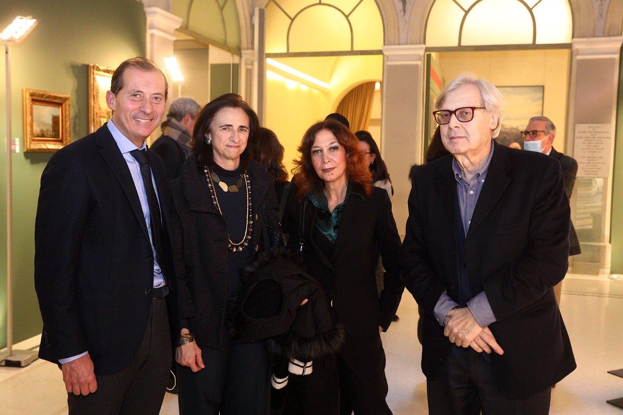 SGARBI: «UNA MOSTRA CHE CI FA CAMMINARE CON NOSTALGIA IN UNA CITTA' CHE IN PARTE NON C'E' PIU'»