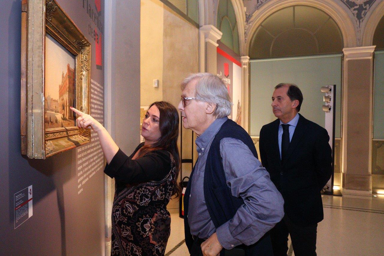 SGARBI: «UNA MOSTRA CHE CI FA CAMMINARE CON NOSTALGIA IN UNA CITTA' CHE IN PARTE NON C'E' PIU'»