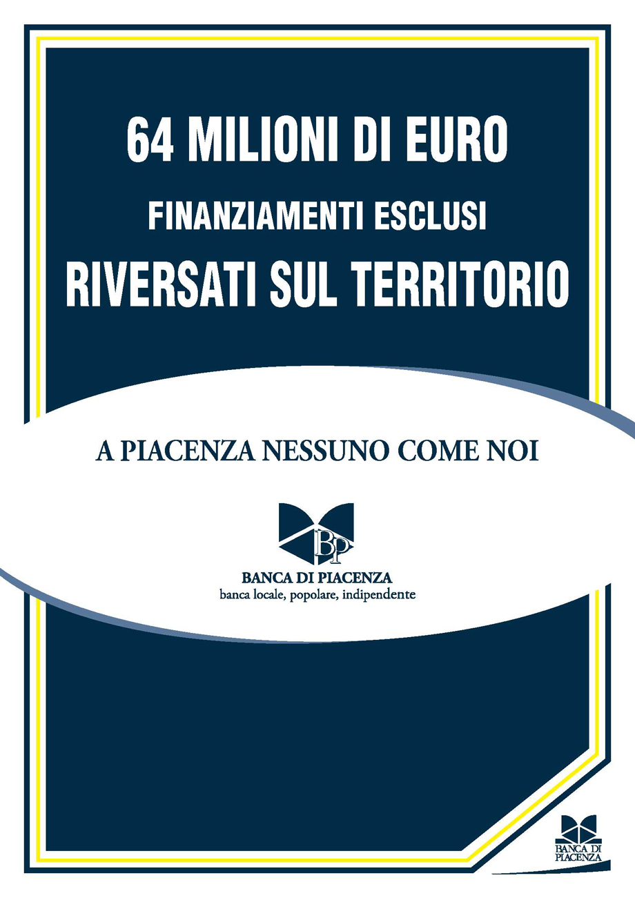 A PIACENZA NESSUNO COME NOI