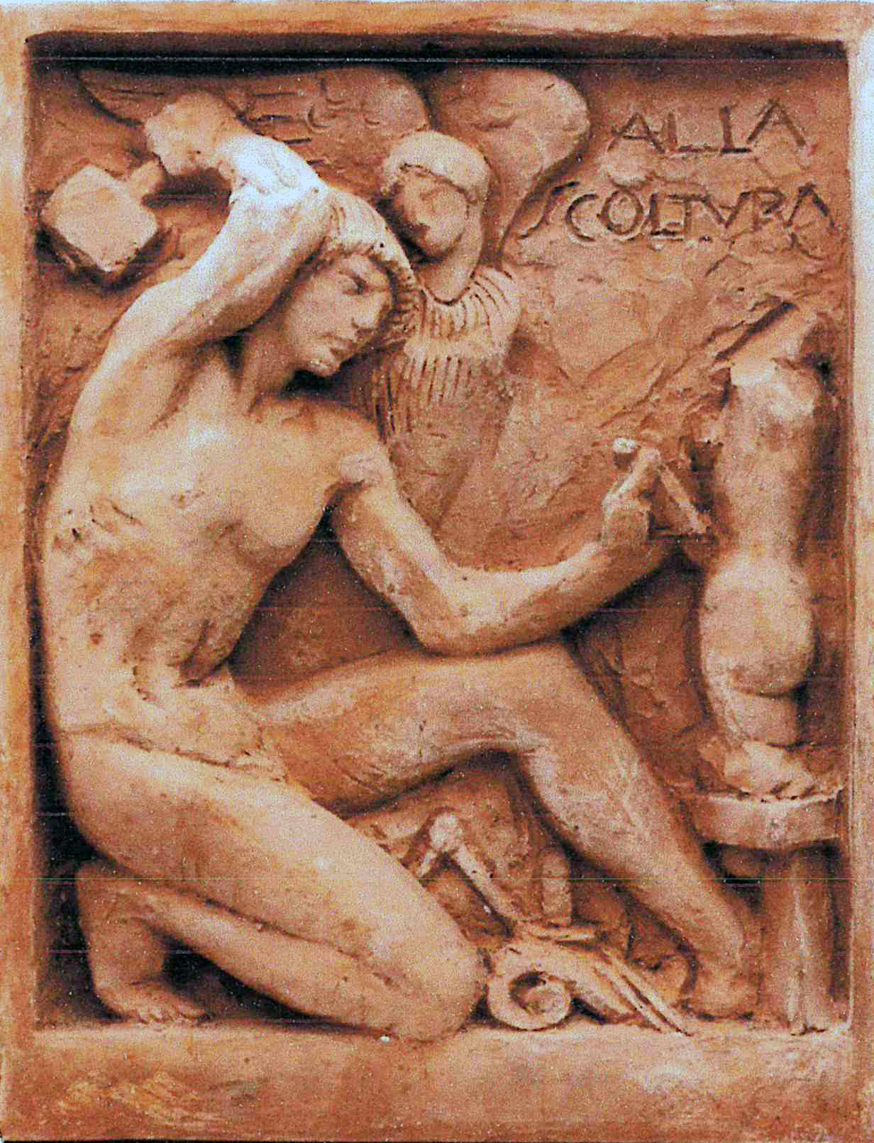 ACQUISITA LA PROPRIETÀ DEI RILIEVI PREPARATORI DELLE FORMELLE DELLO SCULTORE ANTONIO MARAINI CHE ORN