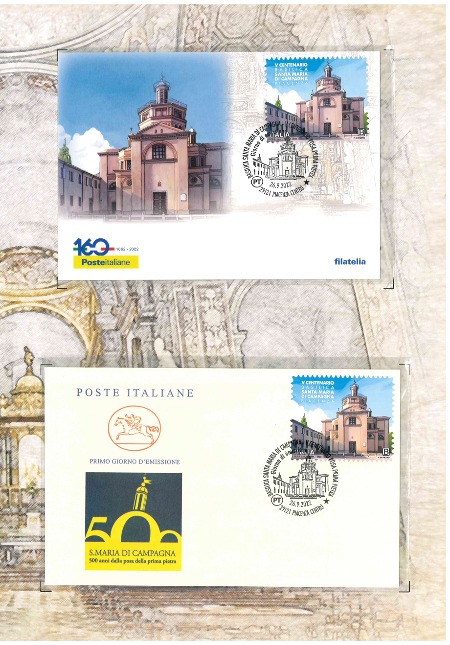 EMISSIONE FRANCOBOLLO SERIE TEMATICA "IL PATRIMONIO ARTISTICO E CULTURALE ITALIANO"