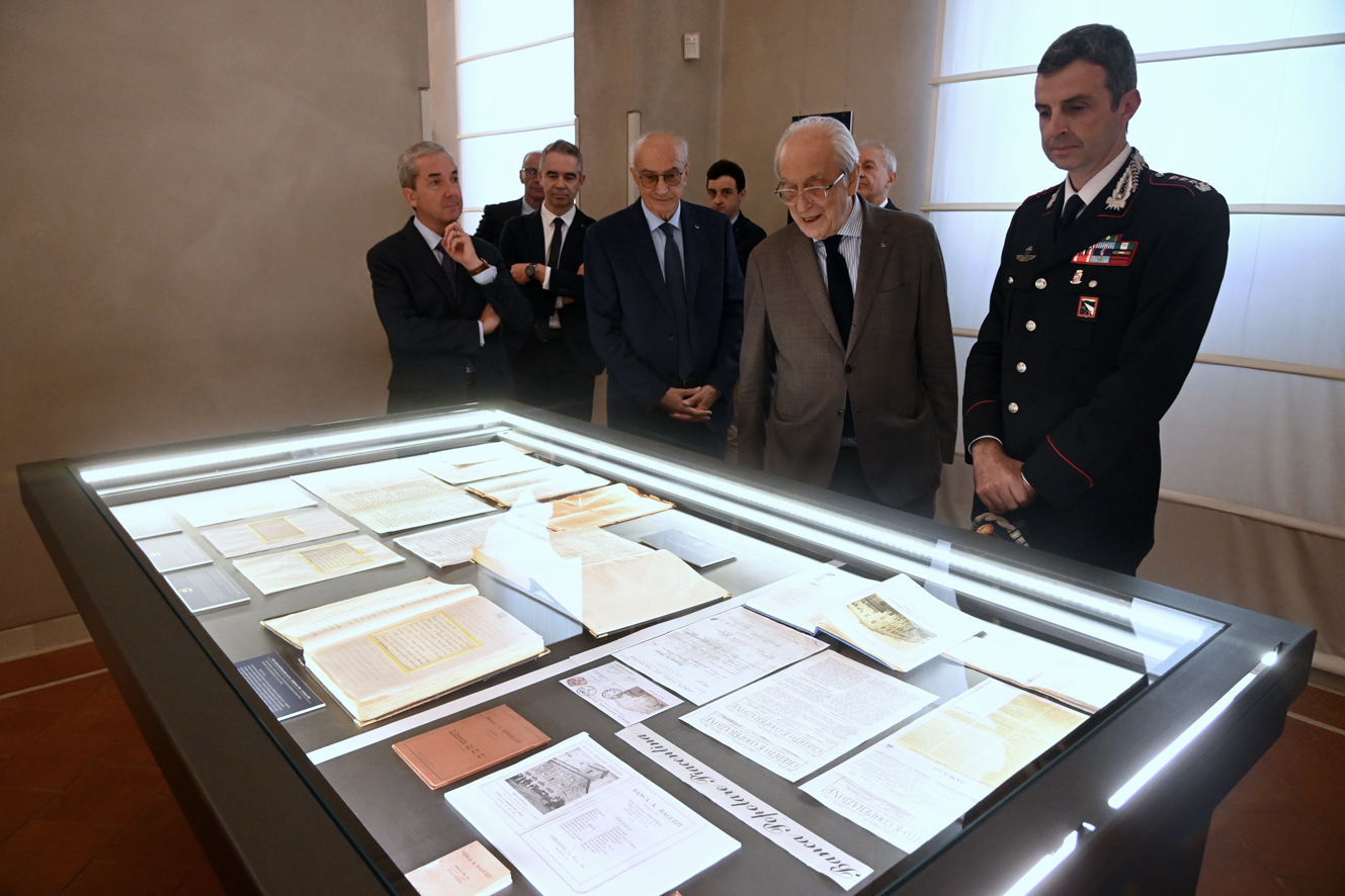 IL NUOVO COMANDANTE DEI CARABINIERI IN VISITA ALLA BANCA DI PIACENZA