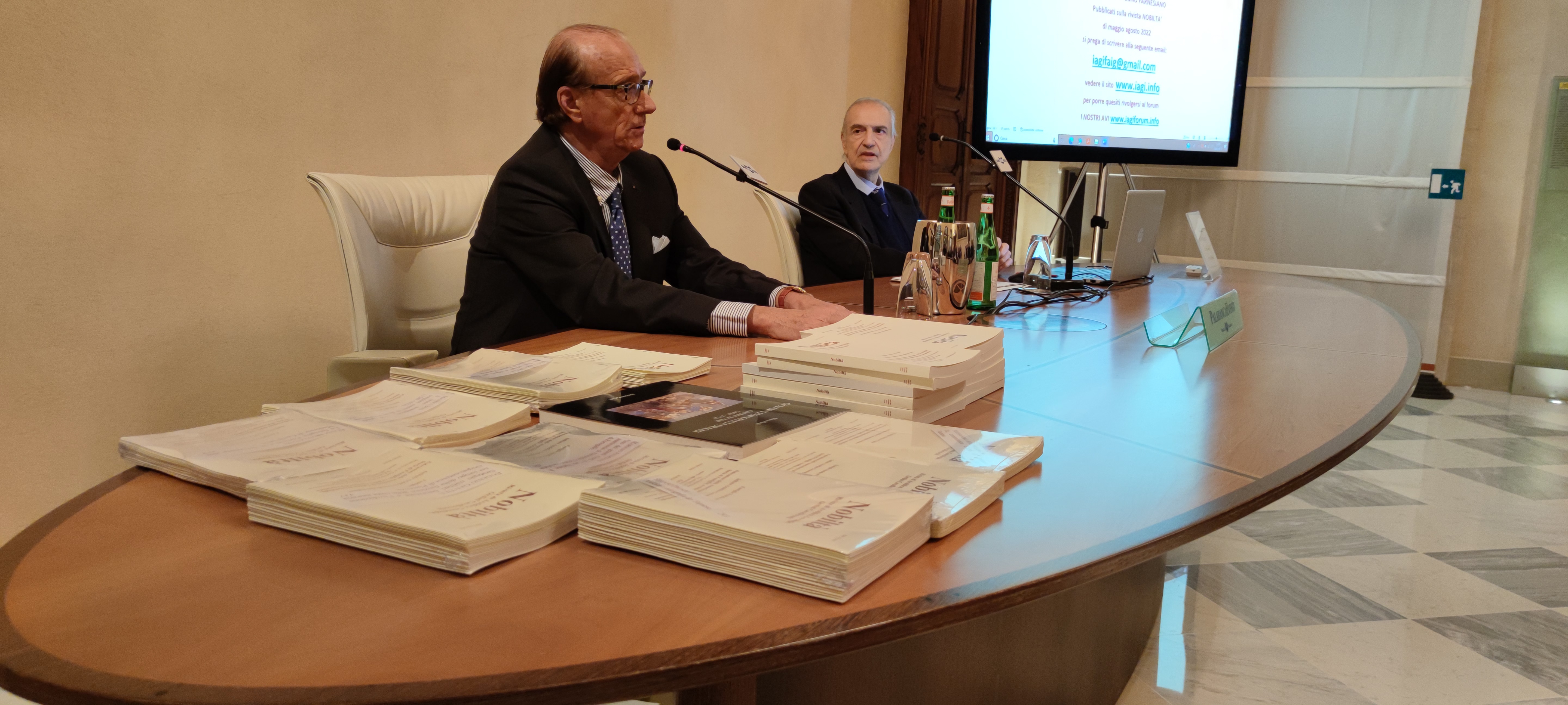 DINASTIA DEI FARNESE, PRESENTATI GLI ATTI DEL CONVEGNO CON OMAGGIO AL COMPIANTO CORRADO SFORZA FOGLI