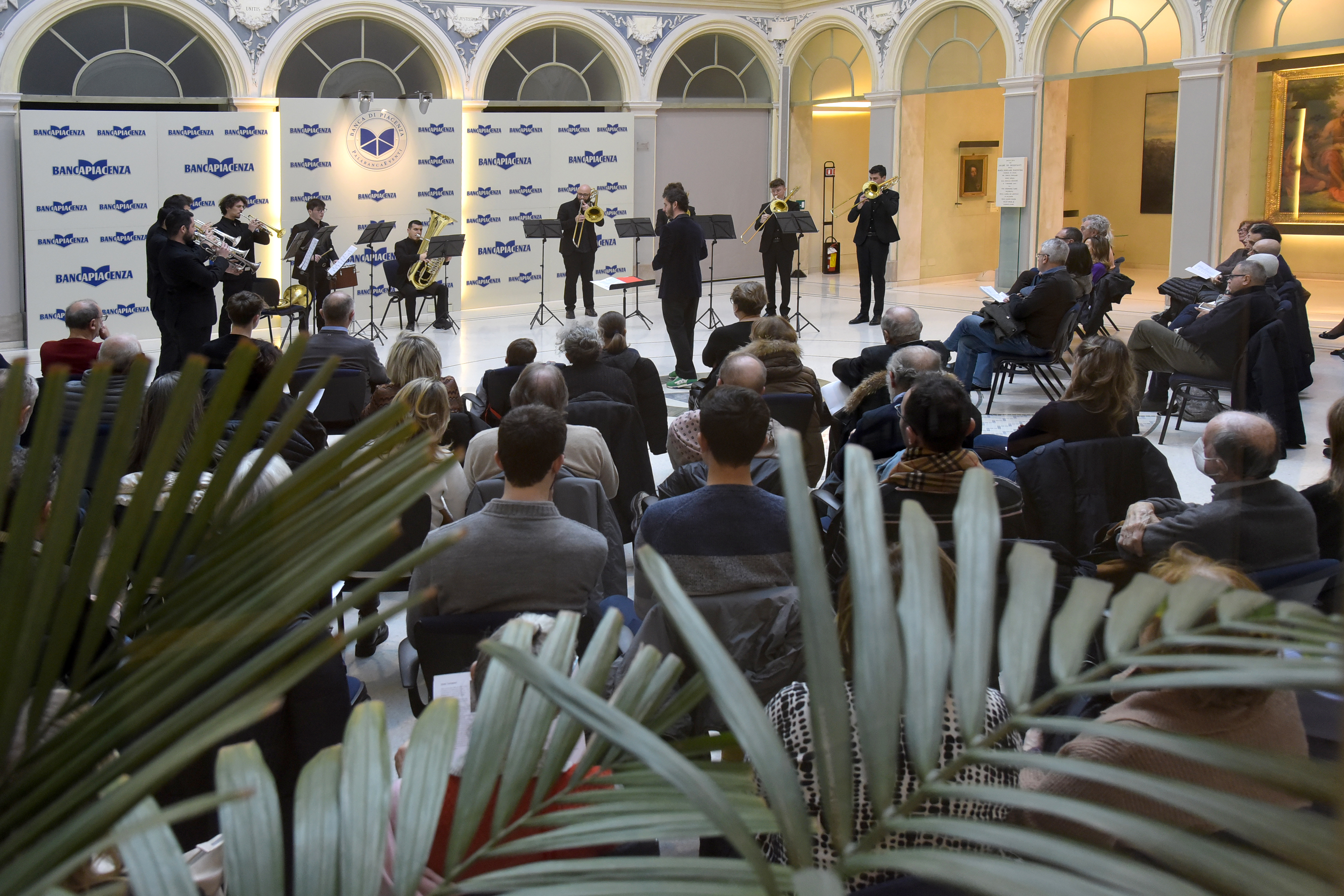 Successo al PalabancaEventi per l'Ensemble di ottoni del Conservatorio della Svizzera italiana