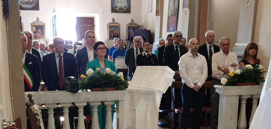 un momento della messa