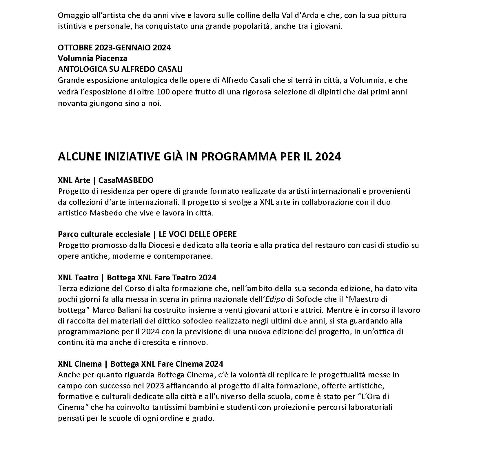 Programma Rete Cultura 2023