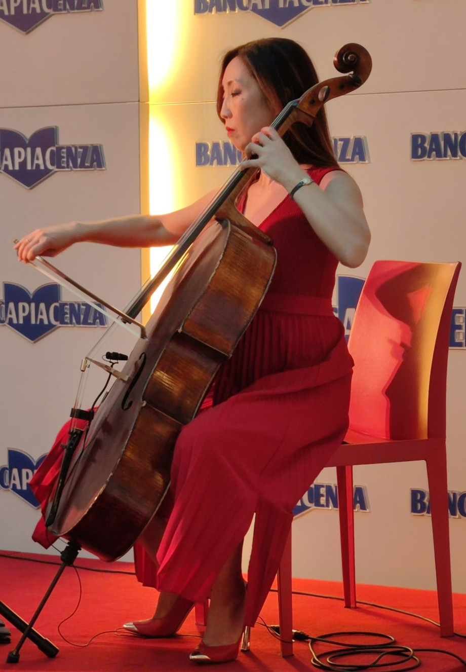 La violoncellista Yurico Mikami