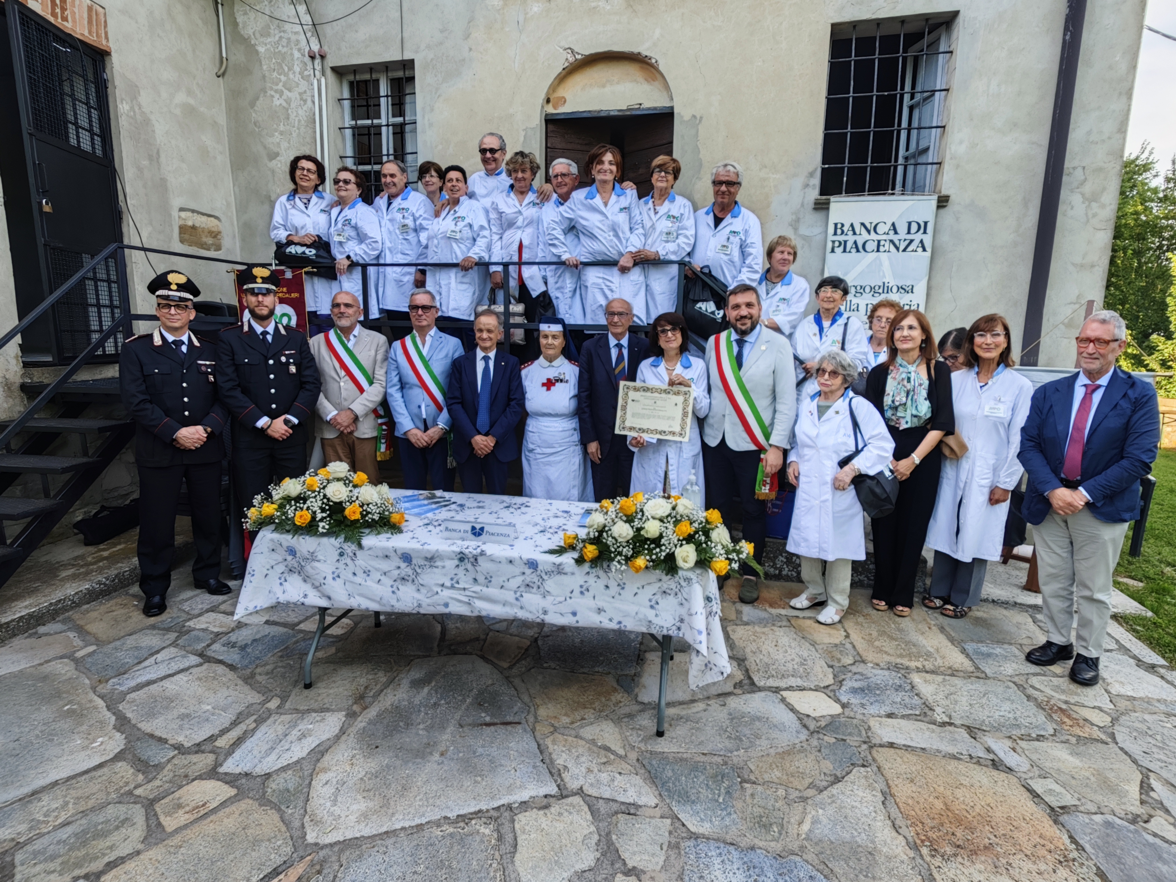 «Il vostro volontariato ha qualcosa di eroico»