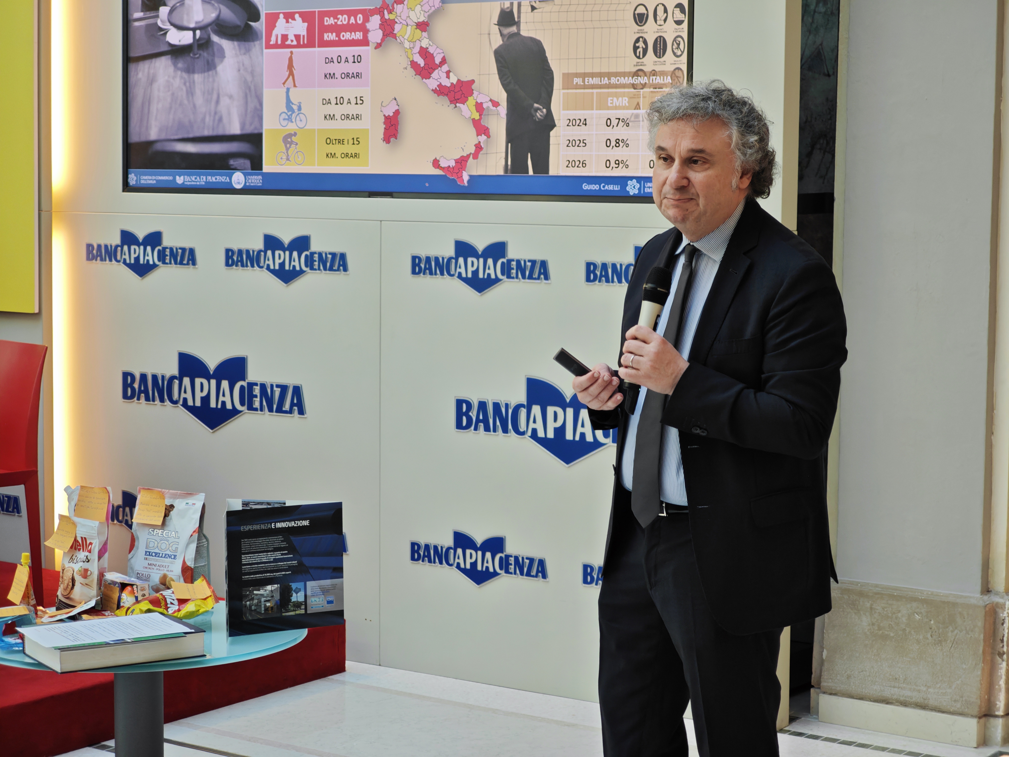 PALABANCAEVENTI PRESENTATO IL REPORT 2025 SULL'ECONOMIA PIACENTINA