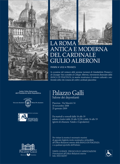 LA ROMA ANTICA E MODERNA DEL CARDINALE GIULIO ALBERONI